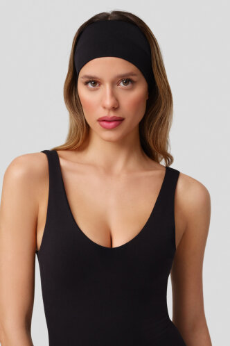 AURA SİYAH SAÇ BANDI - Dossha