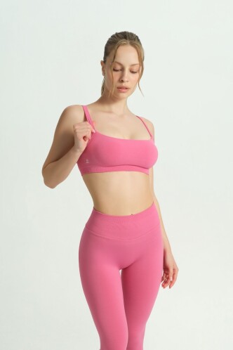 GLOW 'N FLOW PEMBE BRA - Dossha