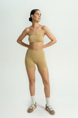 SUNBEAM AÇIK KAHVE ŞORT - Dossha